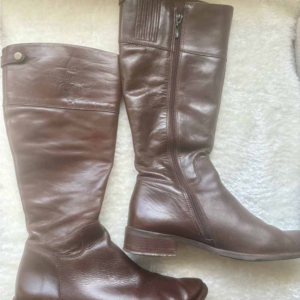 Women's Heeled Boots - Rich Brown